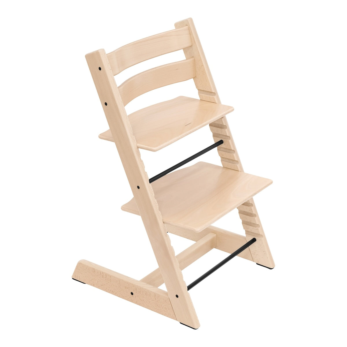 Pakke Tripp Trapp barnestol inkl. YOYO3 stell svart & tekstilsett 6+ taupe - Stokke
