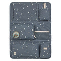 Bilorganizer Car-Wrap-to-Go med nettbrettholder Midnight Blue forfra