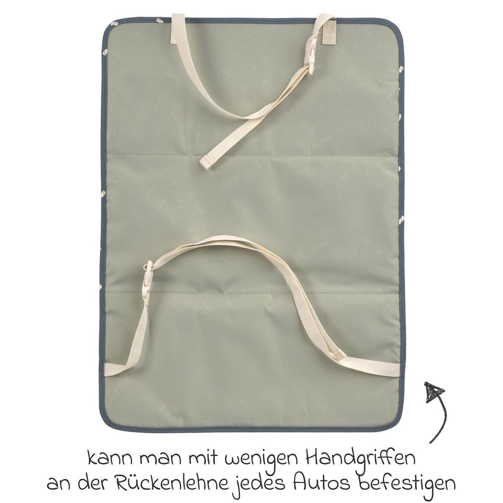 Detalj av Bilorganizer Car-Wrap-to-Go med nettbrettholder Midnight Blue