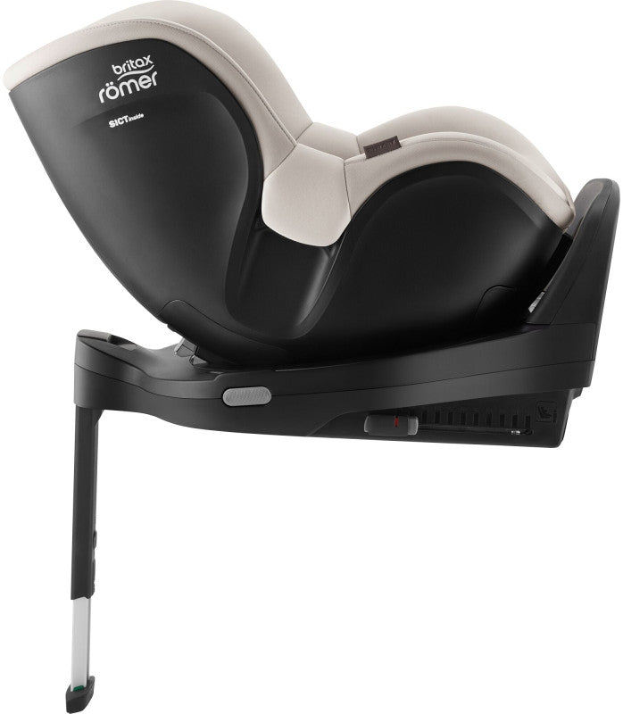 Detalj av 360 graders rotasjon på Bilstol 360° i-Size 40-105 cm Dualfix Pro LUX Britax Römer