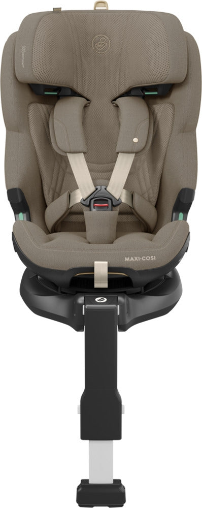 Bilstol 360° i-Size fra 0-12 år Authentic Truffle - Maxi-Cosi Emerald 360 Pro forfra
