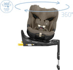 Bruk av trepunkts bilbelte på Bilstol 360° i-Size fra 0-12 år Authentic Truffle - Maxi-Cosi Emerald 360 Pro