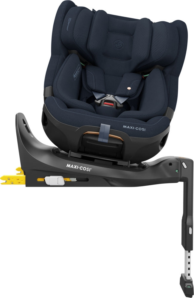 Nærbilde av AirProtect® hodepute på Bilstol 360° i-Size fra 0-12 år Authentic Blue - Maxi-Cosi Emerald 360 Pro
