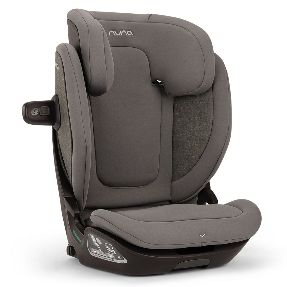 Bilstol AACE LX i-Size 100-150 cm med Isofix Nuna detalj av justering