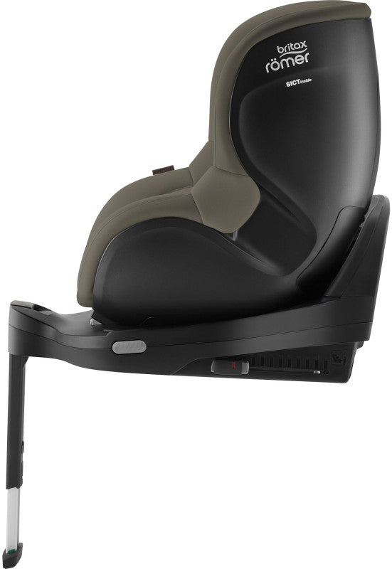 Bilstol Dualfix Pro (40-105 cm) LUX Urban Olive detalj nærbilde