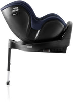 Bilstol Dualfix Pro M 61-105 cm Style Night Blue nærbilde av stoff