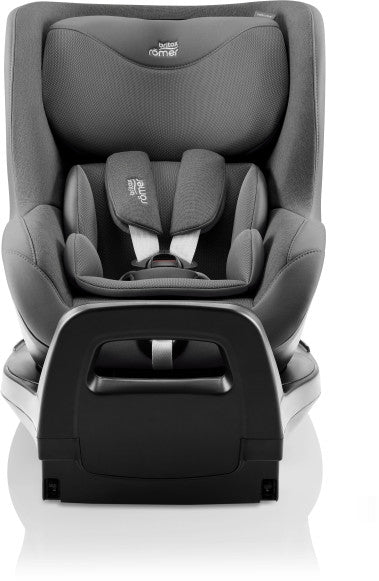 Bilstol Dualfix Pro M i-Size 61-105 cm Mineral Grey detalj av sikkerhetsbelte