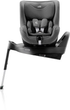 Bilstol Dualfix Pro M i-Size 61-105 cm Mineral Grey montert i bil