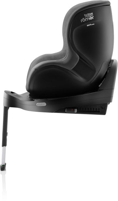Montert Bilstol Dualfix Pro (40-105 cm) Style Mineral Grey i bil