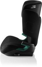 Montert Bilstol Hi-Liner i-Size 100-150 cm Space Black i bil