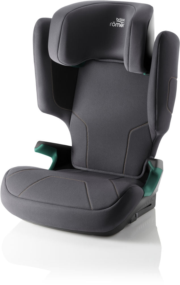 Bilstol Hi-Liner i-Size 100-150 cm Midnight Grey forfra