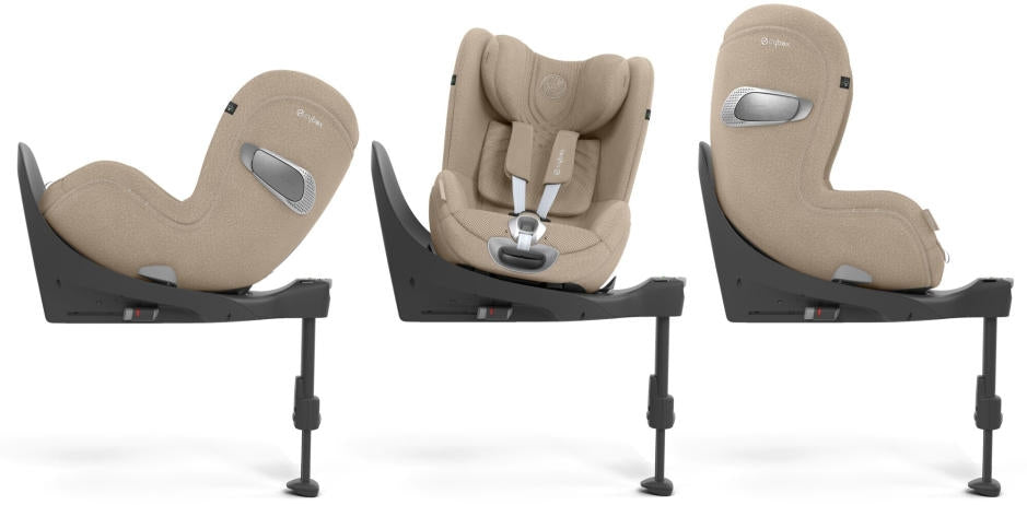 Justeringsmekanisme på Bilstol i-Size PLUS 45-105 cm 360° Sirona T Cozy Beige