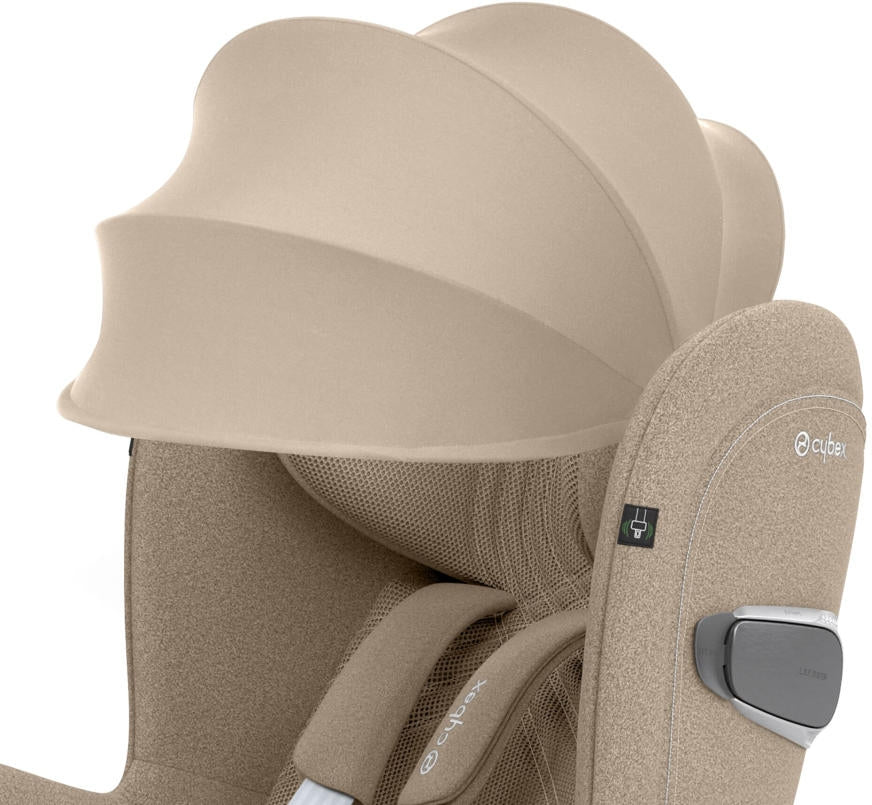 Sidebeskyttelse på Bilstol i-Size PLUS 45-105 cm 360° Sirona T Cozy Beige