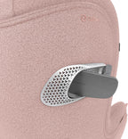 Sikkerhetsbelte og ISOFIX på Bilstol i-Size PLUS 45-105 cm 360° Sirona T Peach Pink - Cybex