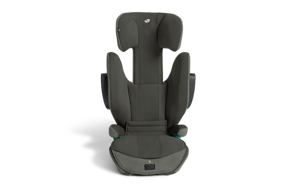 Bilstol i-Traver Signature i-Size 100-150 cm Evergreen detalj av hodepute