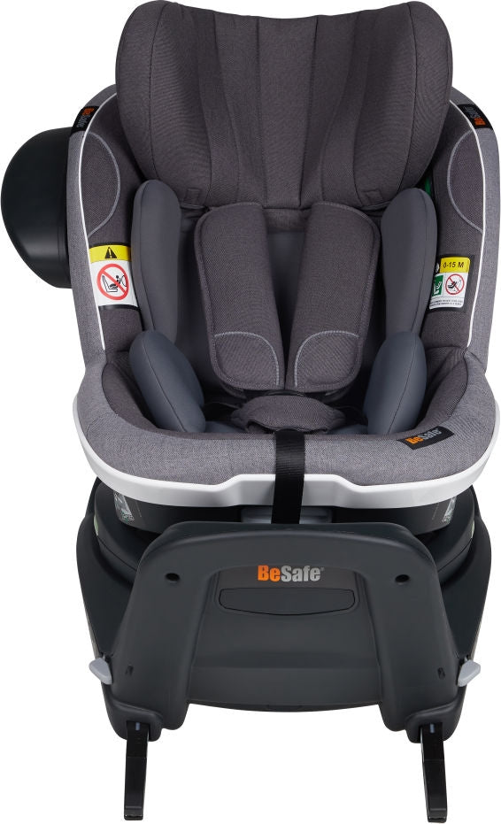 Bilstol iZi Turn i-Size 61-105 cm 6 mnd - 4 år bakside
