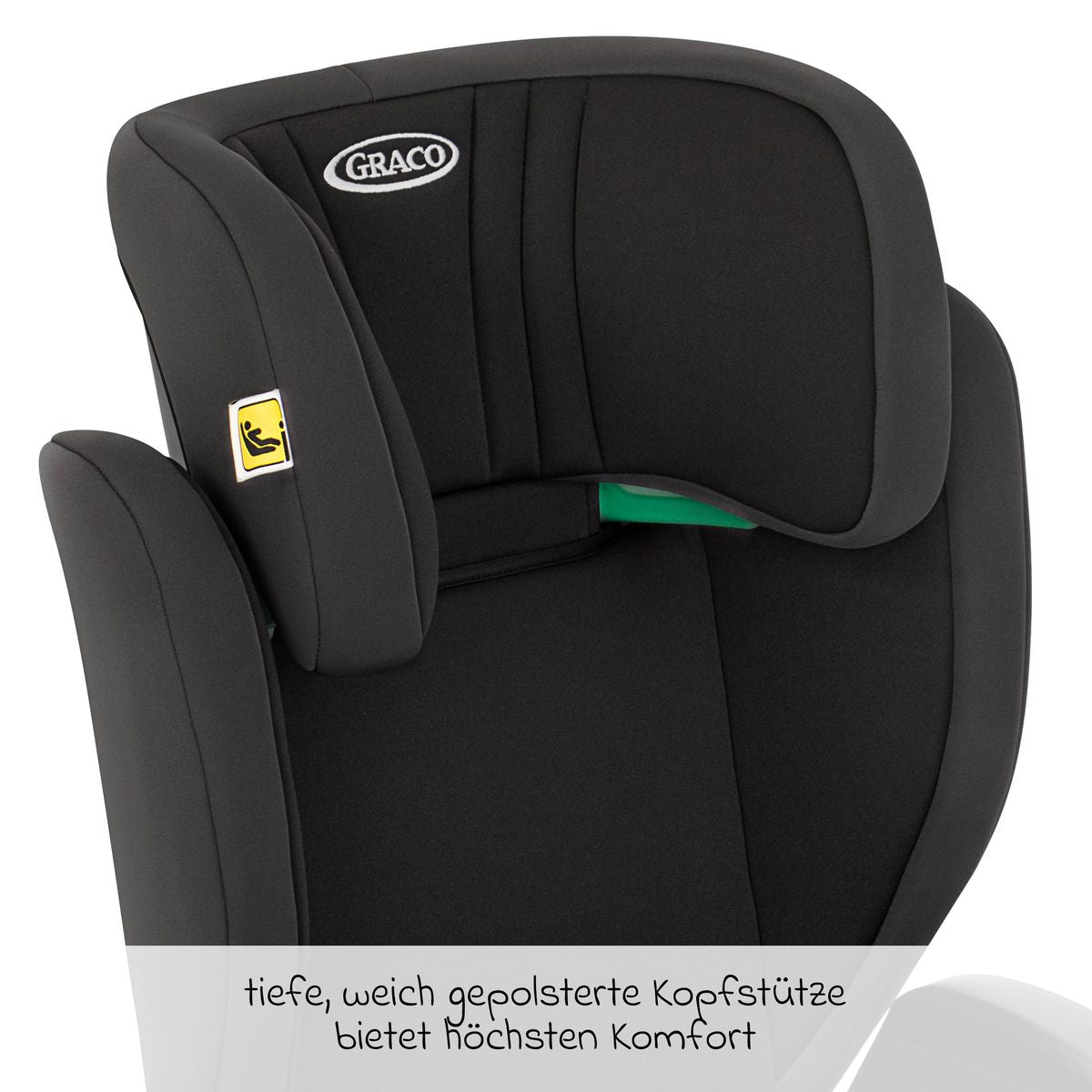 Bilstol Junior Maxi i-Size 100-150 cm, 3,5 kg Graco vaskbart trekk