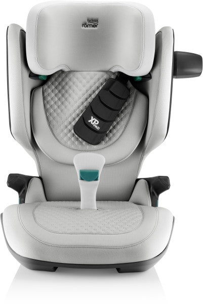 Bilstol Kidfix Pro LUX i-Size 100-150 cm Linen Grey forfra