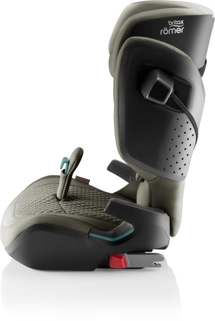 Bakside bilde av Bilstol Kidfix Pro LUX i-Size 100-150 cm Urban Olive - Britax Römer