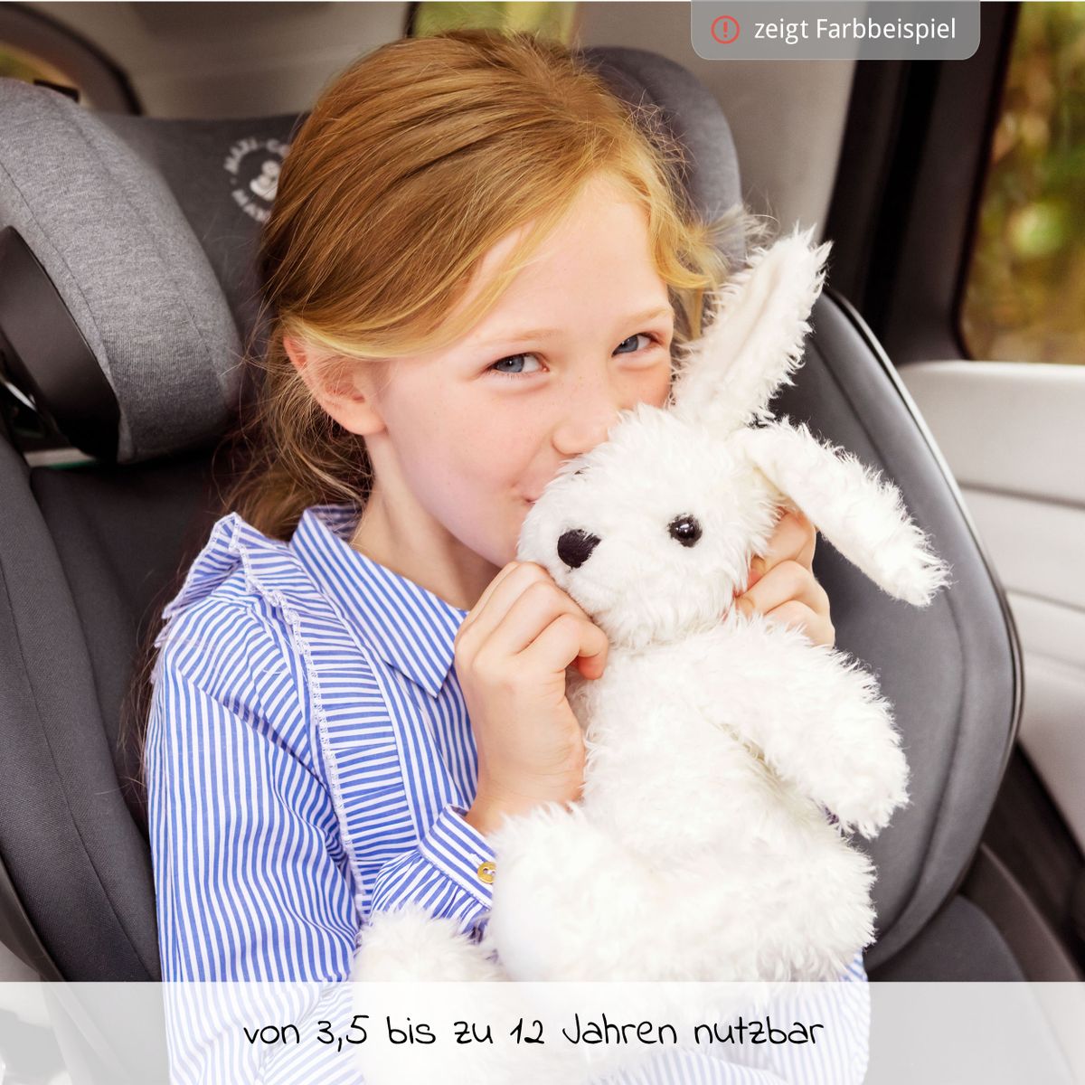 Montert Bilstol Kore i-Size 100-150 cm med Isofix i bil Maxi-Cosi