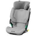 Bilstol Kore i-Size 100-150 cm med Isofix, grå forfra