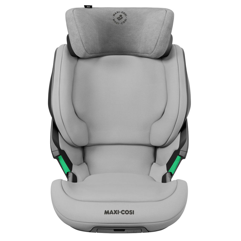 Bilstol Kore i-Size 100-150 cm med Isofix, grå bakside