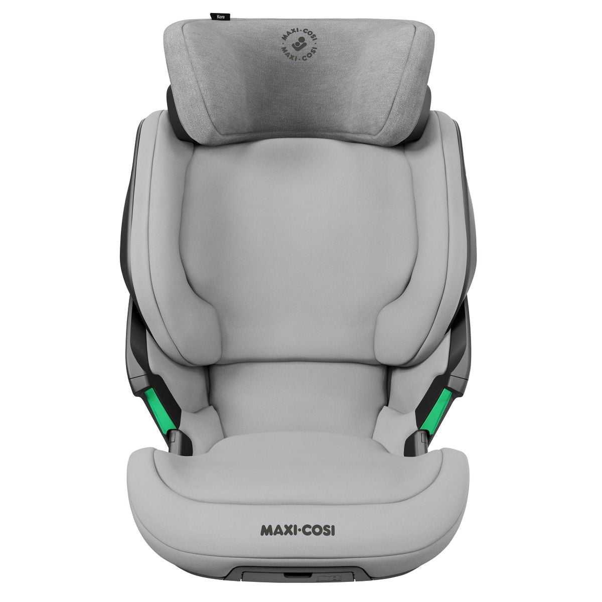Bilstol Kore i-Size 100-150 cm med Isofix, grå bakside