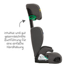 Bilstol Logico L i-Size 100-150 cm med koppholder, Iron vekt og mål