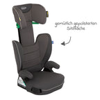 Bilstol Logico L i-Size 100-150 cm med koppholder, Iron med avtakbart trekk