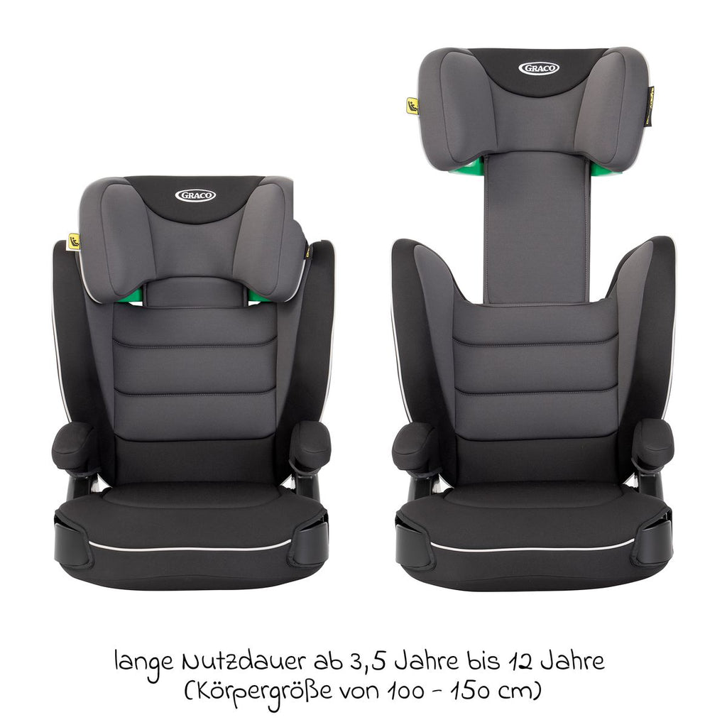 Detalj av koppholder på Bilstol Logico L i-Size 100-150 cm med koppholder
