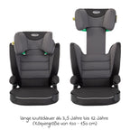 Detalj av koppholder på Bilstol Logico L i-Size 100-150 cm med koppholder