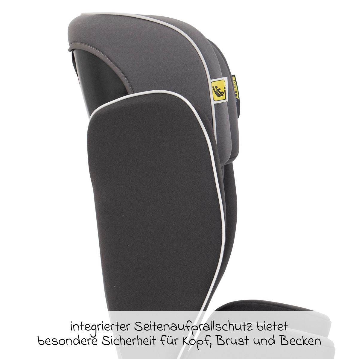 Bilstol Logico L i-Size 100-150 cm med koppholder sett fra siden