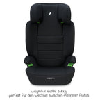 Nærbilde av justerbar hodepute på Bilstol Musca i-Size 100-150 cm med Isofix, svart