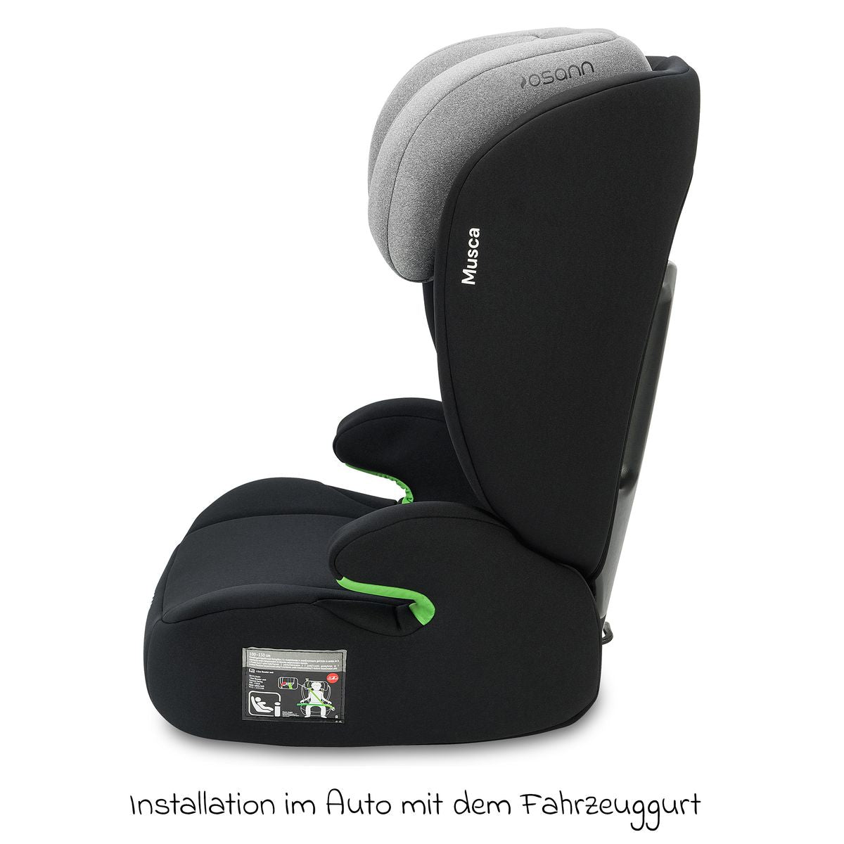 Avtakbart og vaskbart trekk på Bilstol Musca i-Size