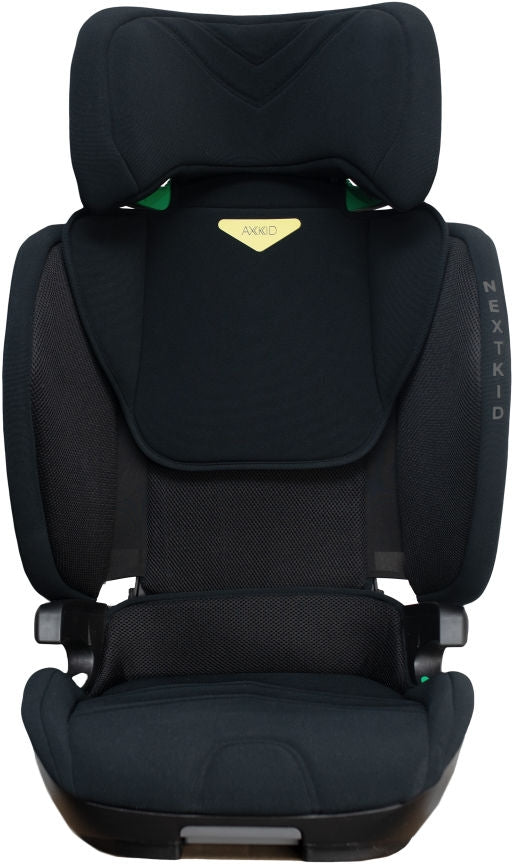 Bilstol Nextkid 100-150 cm Shell-Black UN R129 montert i bil