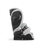 Montert Bilstol Pallas G3 2-i-1 (76–150 cm) Fog Grey i bil