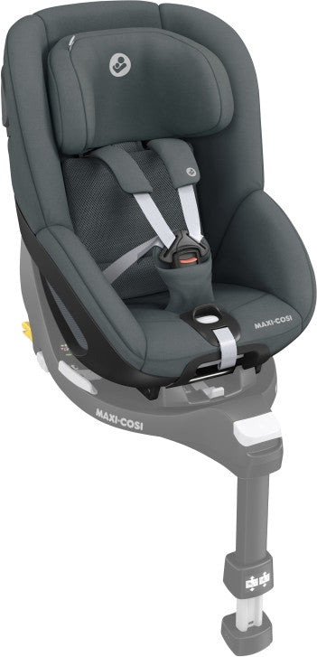 Bilstol Pearl 360 2 bakside med roterende base grafitt
