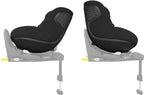 Montert Bilstol Pearl 360 Pro i-Size 61-105 cm Authentic Black i bil