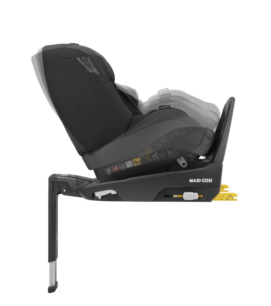 Justerbar hodestøtte på Bilstol Pearl Pro 2 i-Size 76-105 cm Authentic black