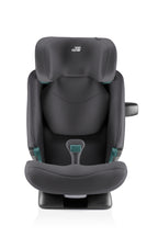 Bilstol SAFEFIX 3,5–12 år Deep Grey detalj av justerbar hodepute