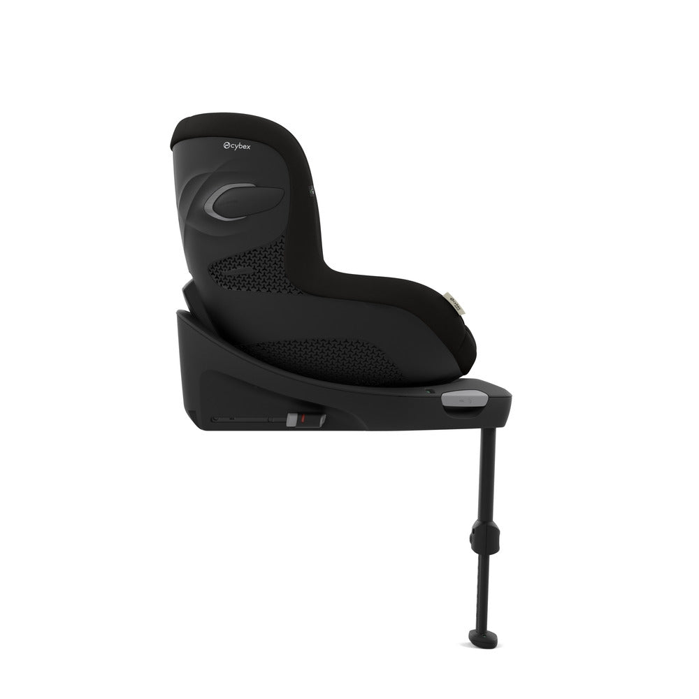 Bilstol Sirona Gi i-Size bakovervendt Magic Black detalj av sidebeskyttelse