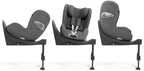 Bilstol Sirona T i-Size PLUS Mirage Grey bakside