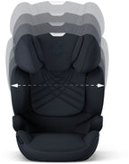 Detalj av neigbar hodepute på Bilstol Solution T i-Fix PLUS i-Size Nautical Blue
