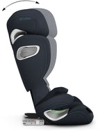 ISOFIX-feste og indikator på Bilstol Solution T i-Fix PLUS i-Size Nautical Blue