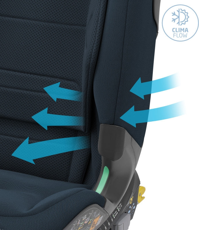 AirProtect sikkerhetspute på Bilstol Titan Pro2 i-Size 76-150 cm Authentic Blue