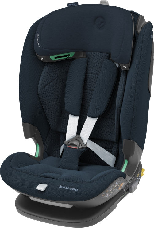 Bilstol Titan Pro2 i-Size 76-150 cm Authentic Blue forfra