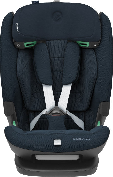 Nærbilde av sikkerhetsbelte på Bilstol Titan Pro2 i-Size 76-150 cm Authentic Blue
