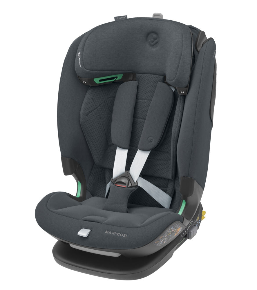 Bilstol Titan Pro2 i-Size Authentic Graphite forfra