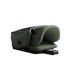 Bilstol Up 100–150 cm Nordic Bloom Green visning av ISOFIX-fester