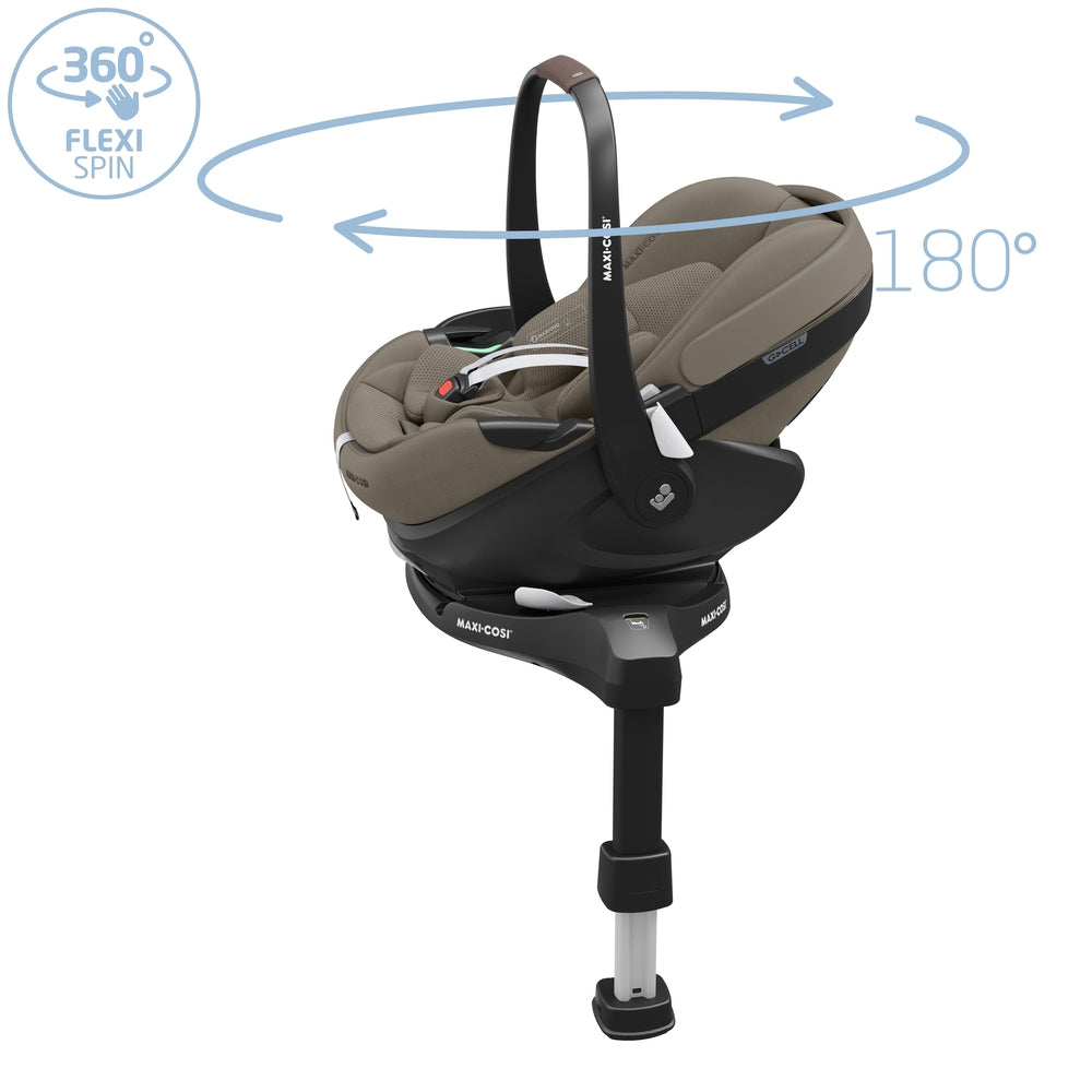 Montert Bilstolpakke 3-i-1 Pearl 360 Pro + Pebble 360 Pro + base i bil